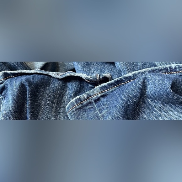 American Eagle AE Outfitters super stretch artist crop denim jeans SZ 4 - Picture 10 of 10